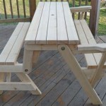 Garden Bench Converts To Picnic Table Plans