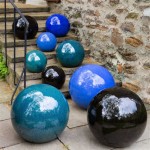 Large Ceramic Garden Spheres