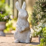 Bunny Rabbit Garden Statues