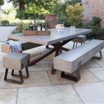 Concrete Garden Table