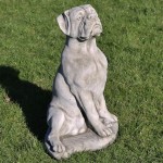 English Mastiff Garden Statues