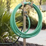 Garden Hose Stand With Spigot