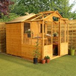 Garden Sheds With Greenhouse Combined