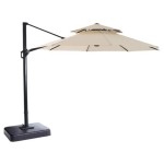 Garden Treasures 11 Ft Offset Umbrella Replacement Canopy Yjaf 819a