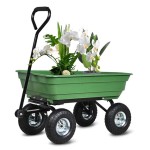 Green Plastic Garden Wagon