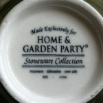 Home And Garden Party Stoneware Collection