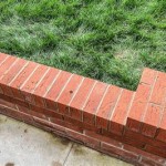How To Build A Brick Garden Wall With Pillars