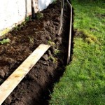 How To Dig A Trench For Garden Border