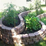 How To Make A Curved Raised Garden Bed