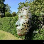Kew Gardens Face Sculpture