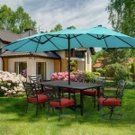 Large Garden Umbrellas With Lights
