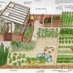 Layout Garden Plots Drawing