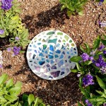 Mosaic Garden Round Stepping Stone Kit By Artminds