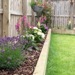 Narrow Garden Bed Along Fence