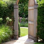 Oak Arched Garden Gates