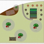 Orchard Garden Layout Drawing