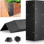 Raised Garden Bed Metal Corner Brackets