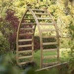 Round Wooden Garden Arch
