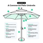 Sun Garden Umbrella Parts
