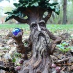 Tree Wizard Garden Statue
