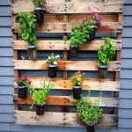 Wall Hanging Herb Garden Pallet