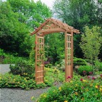 Wooden Arbors For Gardens