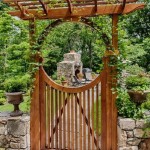 Wooden Moon Gates For Gardens
