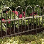Wrought Iron Garden Border Fence